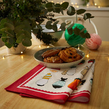 Load image into Gallery viewer, Ulster Weavers Christmas Cats In Waiting Cotton Tea Towel 74x48x0.2cm