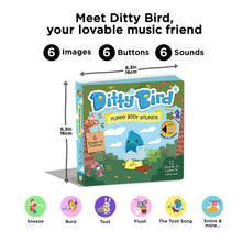 Load image into Gallery viewer, Ditty Bird Funny Body Sounds Multi-Coloured 16x2x16cm