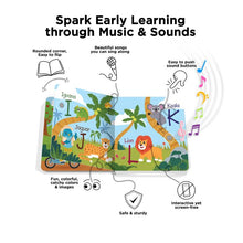 Load image into Gallery viewer, Ditty Bird Fun Alphabet Multi-Coloured 16x2x16cm