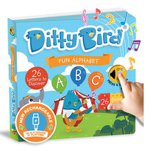 Load image into Gallery viewer, Ditty Bird Fun Alphabet Multi-Coloured 16x2x16cm