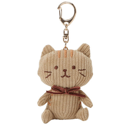 Hapins Corduroy Charm Ginger Cat