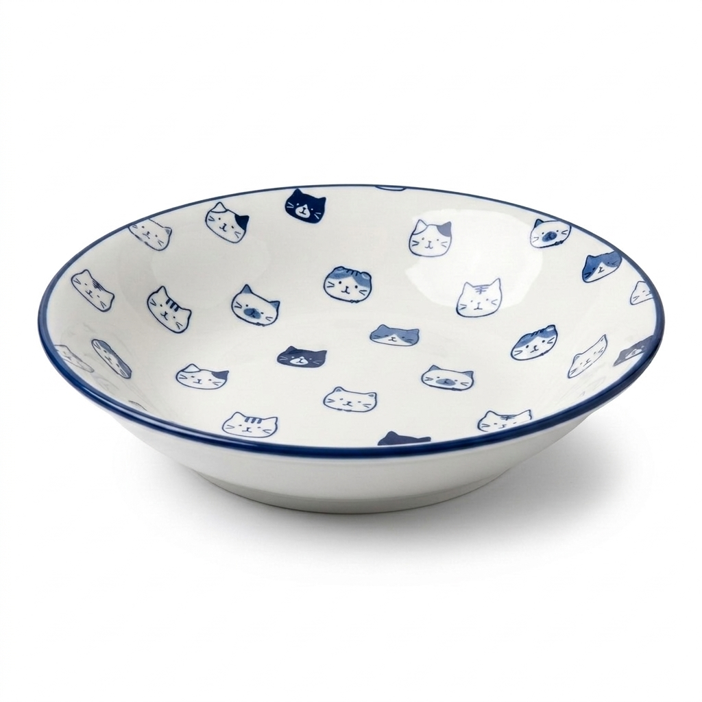 FFN Blue-dyed Plate - Fuku Family