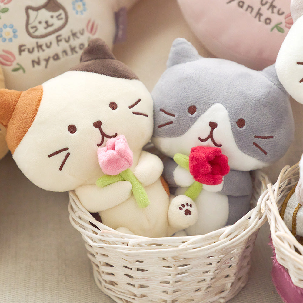 Hapins Flower Kitten Plush Ragdoll Cat