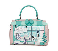 Load image into Gallery viewer, Vendula London Bubble Cats Hollis Bag