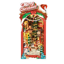 Load image into Gallery viewer, Robotime Rolife DIY Book Nook Christmas Street TGC06
