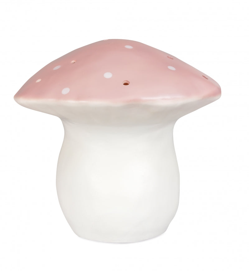 Knox & Floyd Heico Lamp – Large Mushroom Pink