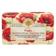 Load image into Gallery viewer, Wavertree & London Poppy Soap Bar 200g