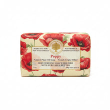 Load image into Gallery viewer, Wavertree & London Poppy Soap Bar 200g