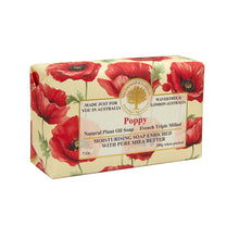 Load image into Gallery viewer, Wavertree & London Poppy Soap Bar 200g