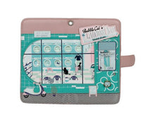 Load image into Gallery viewer, Vendula London Bubble Cats Universal Flip Phone Wallet
