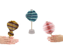 Load image into Gallery viewer, Wooden Spinning Lollipop