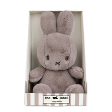 Load image into Gallery viewer, Miffy & Friends Cozy Miffy in Giftbox Taupe 23cm