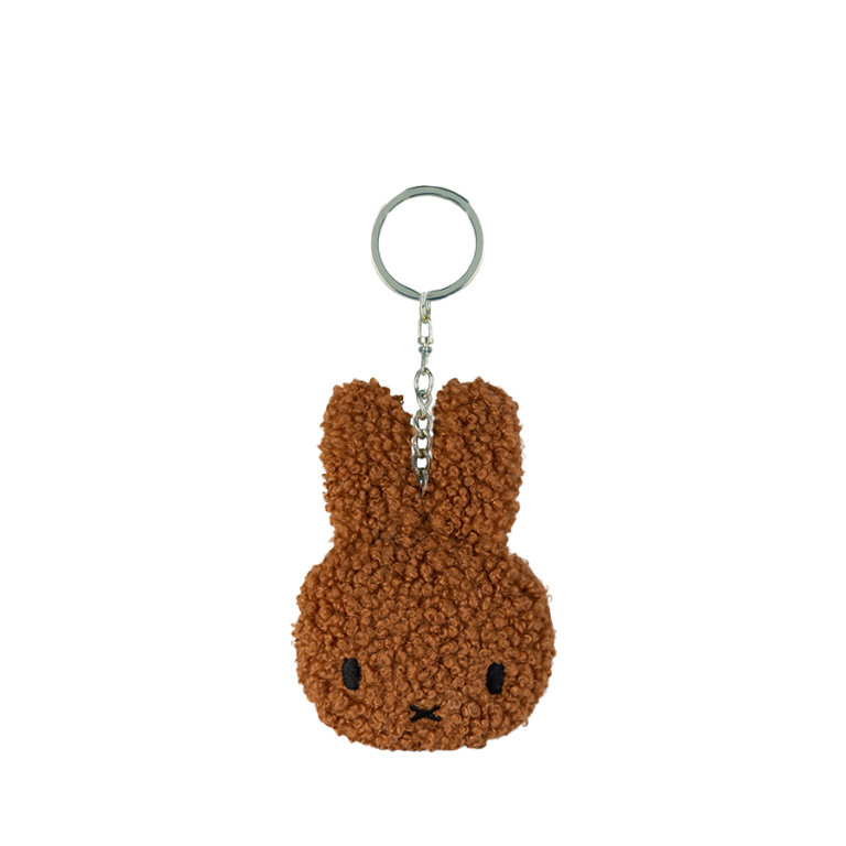 Miffy & Friends Miffy Flat Keychain Tiny Teddy Cinnamon 10cm