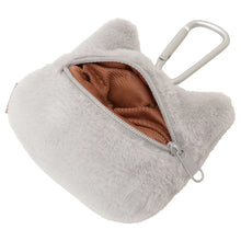 Load image into Gallery viewer, Hapins Blushing Lucky Coin Purse Chartreuse Cat