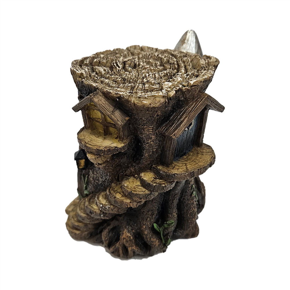 Rustic Resin Fairy Garden House 10.5cm