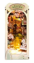 Load image into Gallery viewer, Robotime Rolife DIY Book Nook Falling Sakura TGB05