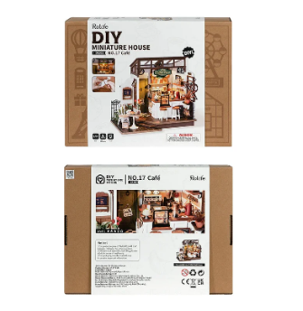 Robotime Rolife DIY Miniature House No.17 (Slow Life) Cafe