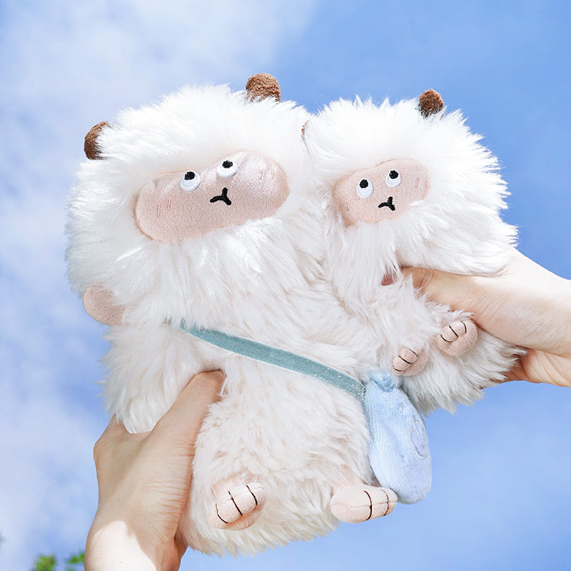 Glee Beanx – Chubby Series Keycharm - Gulu the Fuzzy Monster 13cm