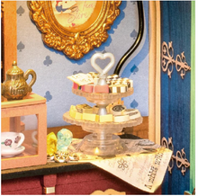 Load image into Gallery viewer, Robotime Rolife DIY Miniature House Alice's Tea Store
