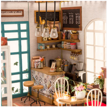 Load image into Gallery viewer, Robotime DIY Mini House Simon's Coffee