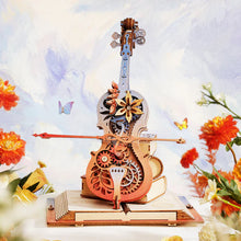 Load image into Gallery viewer, Robotime ROKR Symphony of Gorgeous Dreams Mechanical Music Box 3D Wooden Puzzle AMK63M