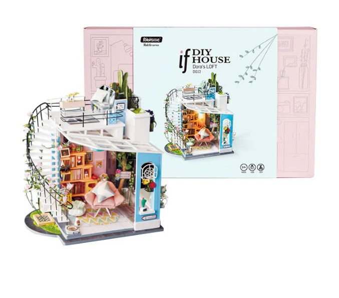 Robotime DIY Mini House Dora's Loft
