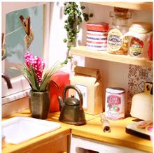 Load image into Gallery viewer, Robotime DIY Mini House Jason's Kitchen