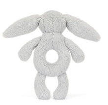 Load image into Gallery viewer, Jellycat Ring Rattle Bashful Bunny Silver 18cm