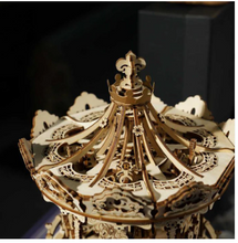 Load image into Gallery viewer, Robotime ROKR 3D Wooden Puzzle  Music Box Romantic Carousel