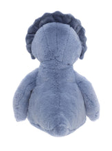 Load image into Gallery viewer, Bear & Me By Charlie Bears Troy Triceratops Denim Blue L 38cm