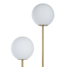 Load image into Gallery viewer, AMALFI TIVOLI FLOOR LAMP WHITE/GOLD 32X20X150CM
