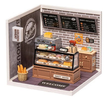 Load image into Gallery viewer, Robotime Rolife DIY Plastic Superstore Golden Wheat Bakery