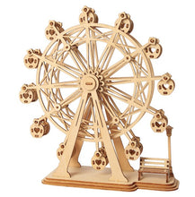 Load image into Gallery viewer, Robotime Classical 3D Wooden Ferris Wheel