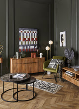 Load image into Gallery viewer, AMALFI TIVOLI FLOOR LAMP WHITE/GOLD 32X20X150CM