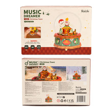 Load image into Gallery viewer, Robotime Christmas Town Music Box AM46