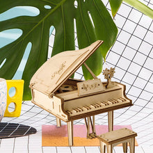 Load image into Gallery viewer, Robotime Classical 3D Wooden Grand Piano