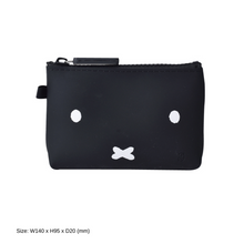 Load image into Gallery viewer, NUU-SMALL Miffy Face Black Zipper Pouch