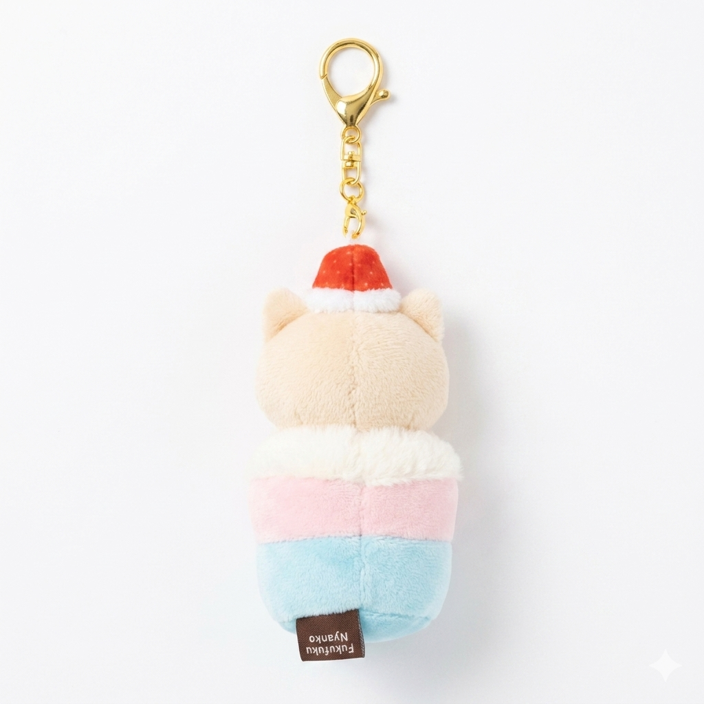 FFN Sweet Dessert Series Cupcake Pendants - Ginger Cat