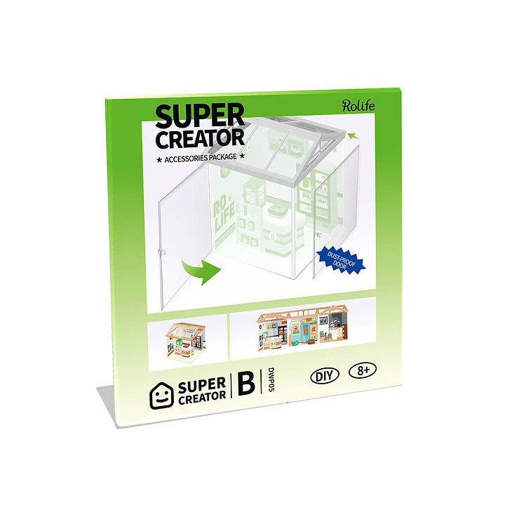 Robotime Rolife Super Creator Accessories -Dust-proof Door ONLY