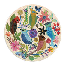 Load image into Gallery viewer, GALISON CIRCLE OF AVIAN FRIENDS ROUND PUZZLE 1000PC MULTI-COLOURED