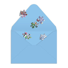 Load image into Gallery viewer, Galison Christmas in the City Greeting Card Puzzle Multi-Coloured 18.7x13.5x0.5cm