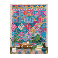 Load image into Gallery viewer, Galison Victoria Ball Quilter's Corner Foil Puzzle 1000pcs Multi-Coloured 68.6x50.8cm