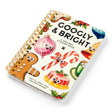 Load image into Gallery viewer, Brass Monkey Googly & Bright Holiday Sticker Book Multi-Coloured 10.2x2.5x15.2cm