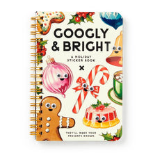 Load image into Gallery viewer, Brass Monkey Googly & Bright Holiday Sticker Book Multi-Coloured 10.2x2.5x15.2cm