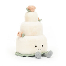 Load image into Gallery viewer, Jellycat Amuseable Wedding Cake 28cm