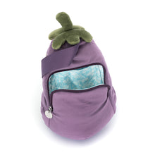 Load image into Gallery viewer, Jellycat Amuseables Aubergine Bum Bag 27cm