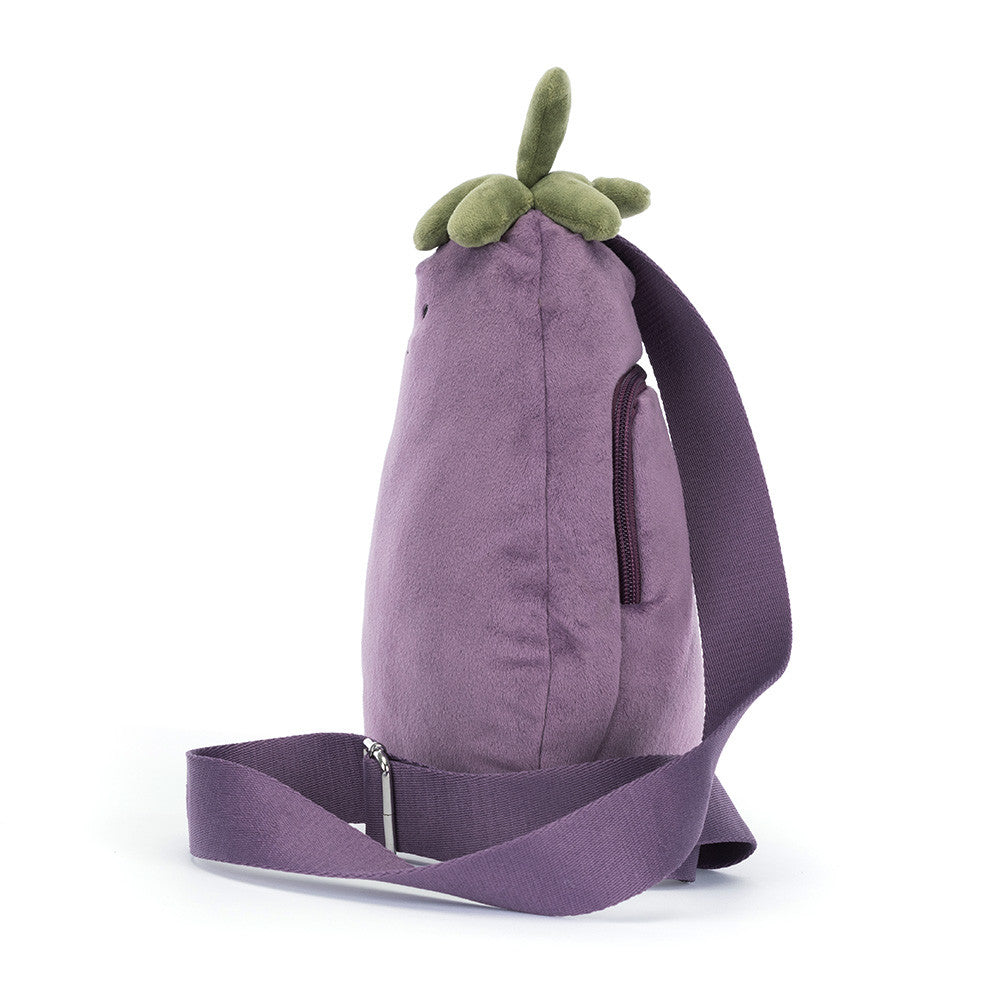 Jellycat Amuseables Aubergine Bum Bag 27cm