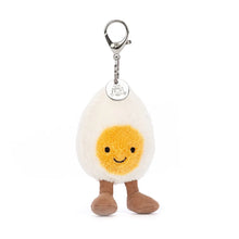 Load image into Gallery viewer, Jellycat Bag Charm Amuseable Happy Boiled Egg 18cm