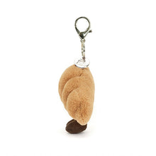 Load image into Gallery viewer, Jellycat Bag Charm Amuseable Croissant 16cm