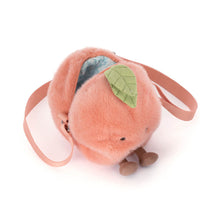 Load image into Gallery viewer, Jellycat Amuseables Peach Shoulder Bag 15cm